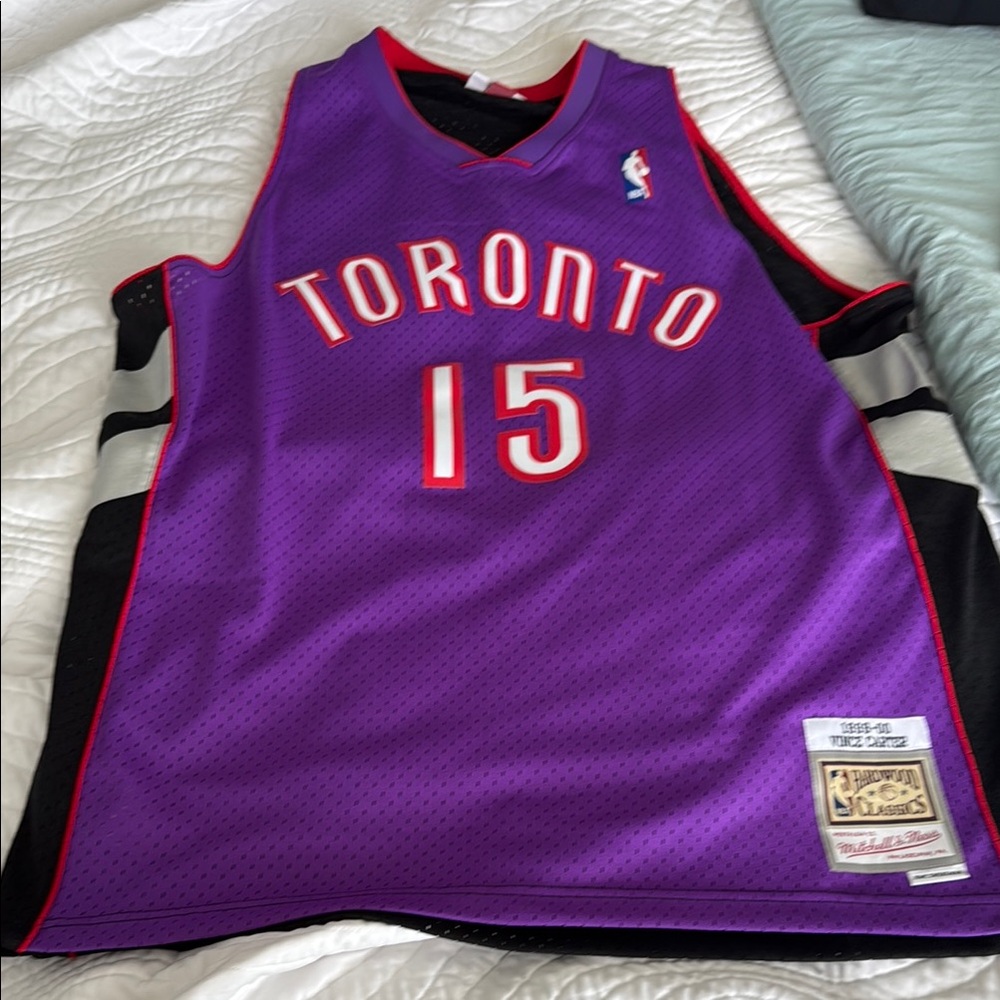 Mitchell & Ness Purple Toronto Tank Top